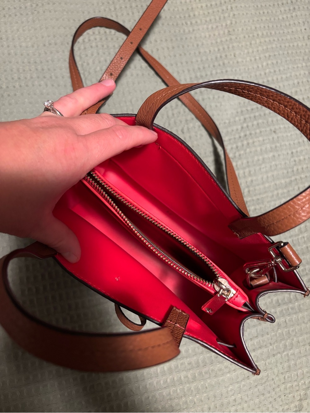 Kate Spade Small Satchel Leather Purse - Picture 14 of 14